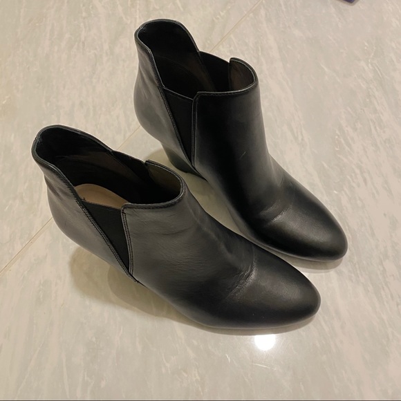 Via Spiga black leather ankle booties - Picture 11 of 11